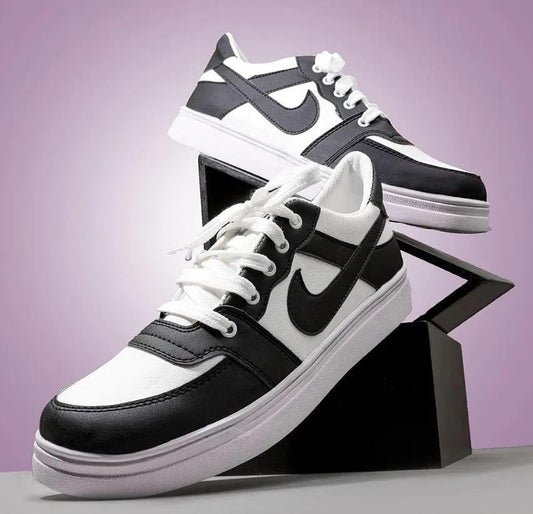 Black and White Sneakers