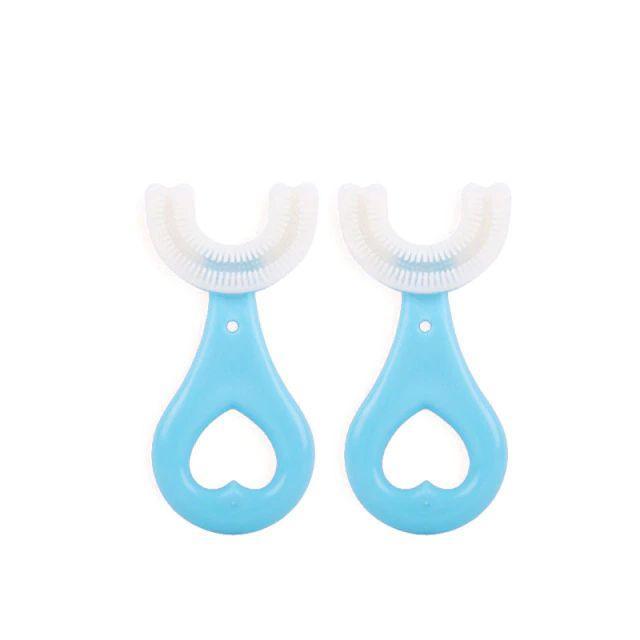 Baby U Shaped Toothbrush for Kids | 360° Soft Silicone