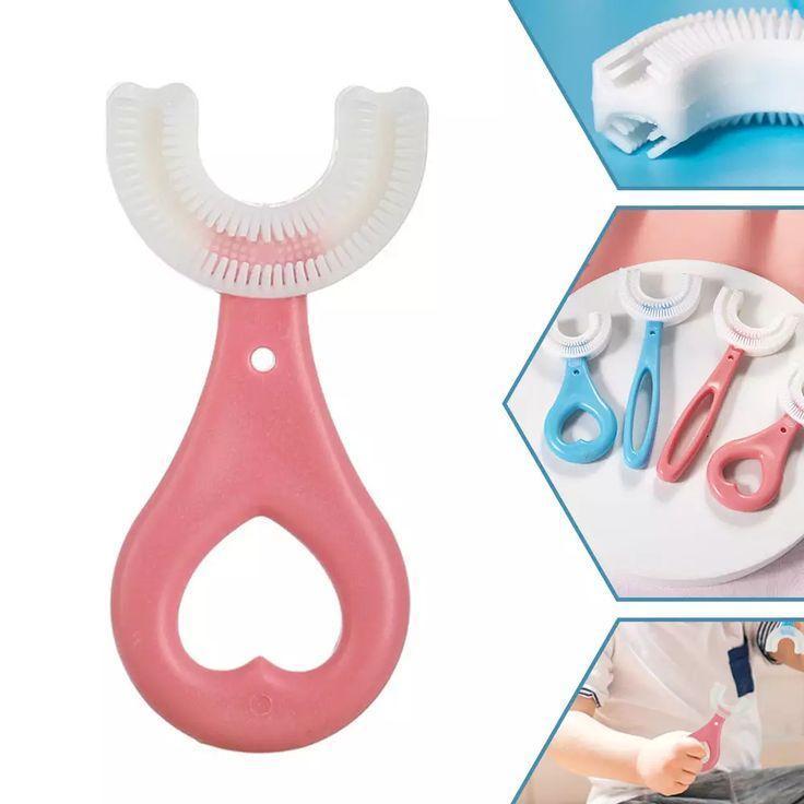 Baby U Shaped Toothbrush for Kids | 360° Soft Silicone